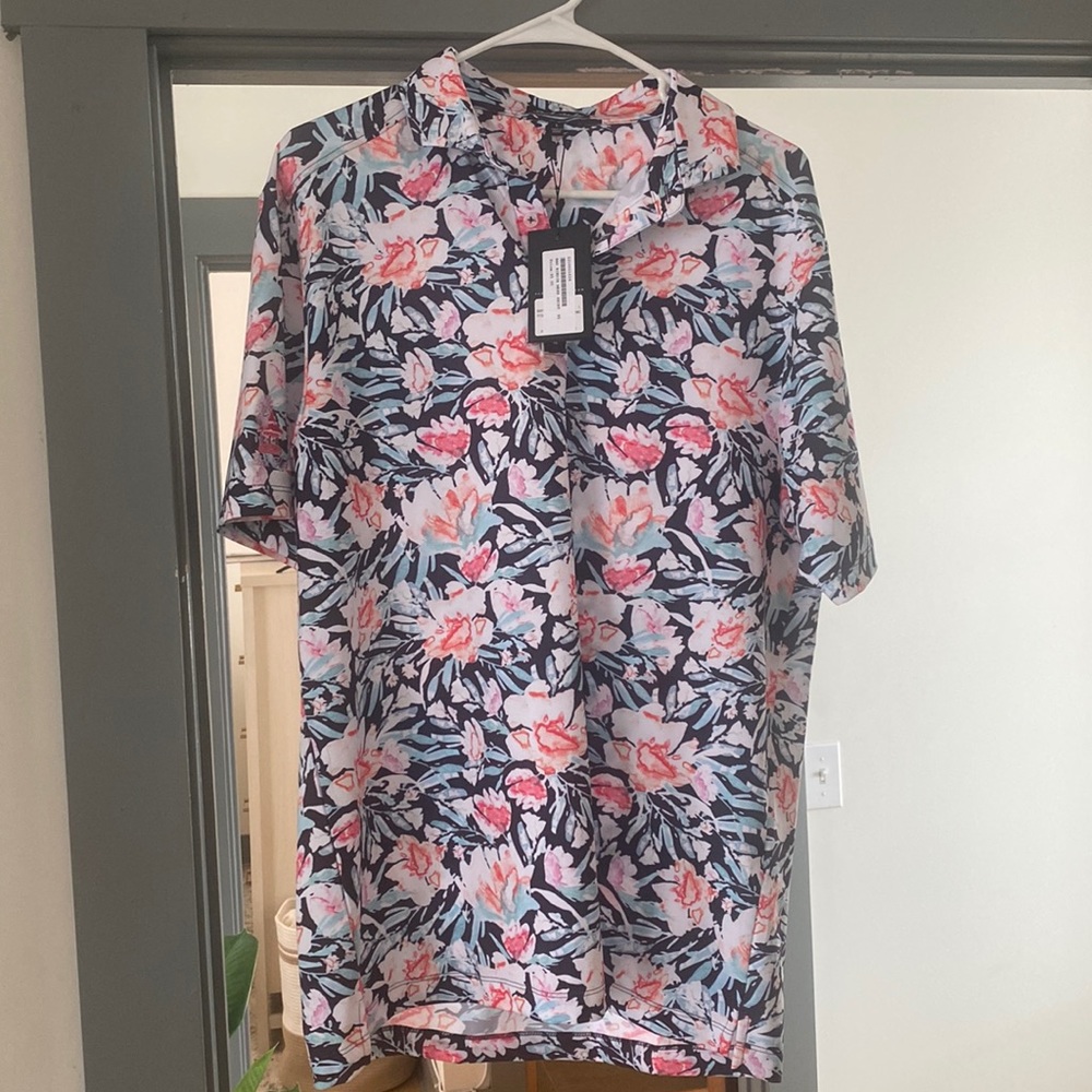 Brand new, never worn Bad Birdie golf polo! Tags still on!  super soft material.